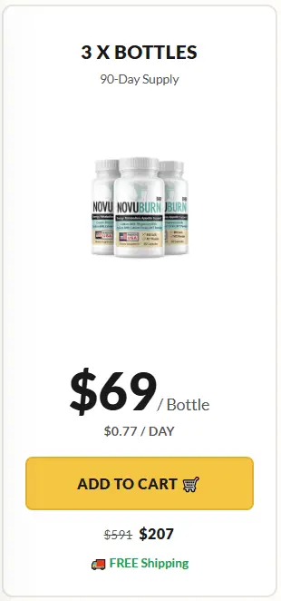 Buy NovuBurn 3 Bottle